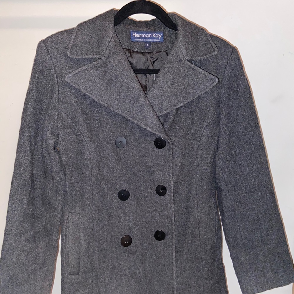 Charcoal Grey Coat